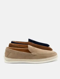 Vito Leather Loafers - Sand
