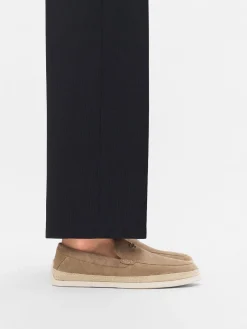 Vito Leather Loafers - Sand