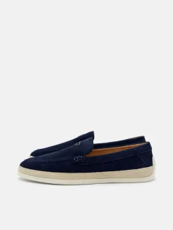 Vito Suede Loafers - Navy Suede