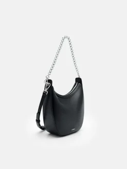 Vivi Chain Shoulder Bag - Black