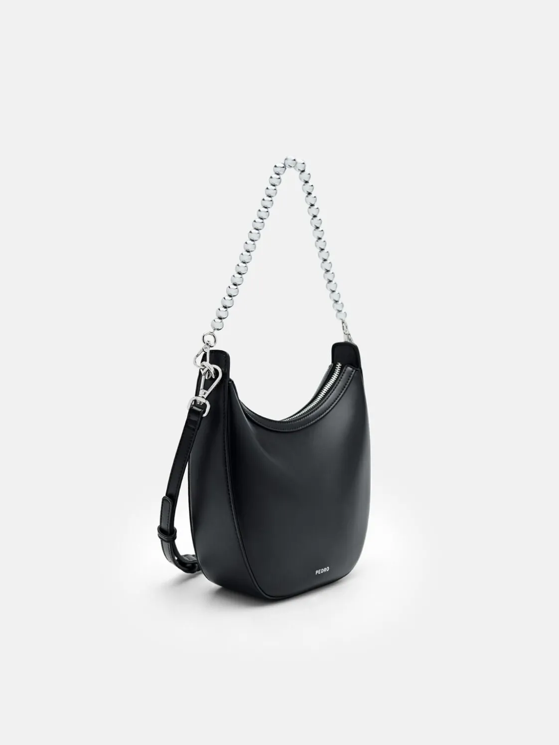 Vivi Chain Shoulder Bag - Black
