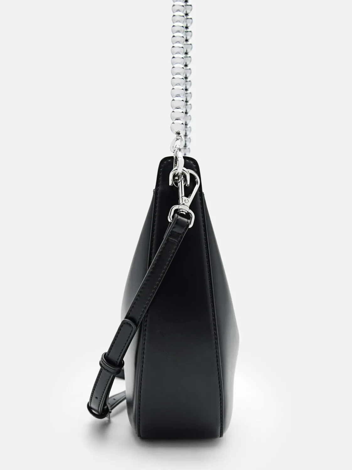 Vivi Chain Shoulder Bag - Black