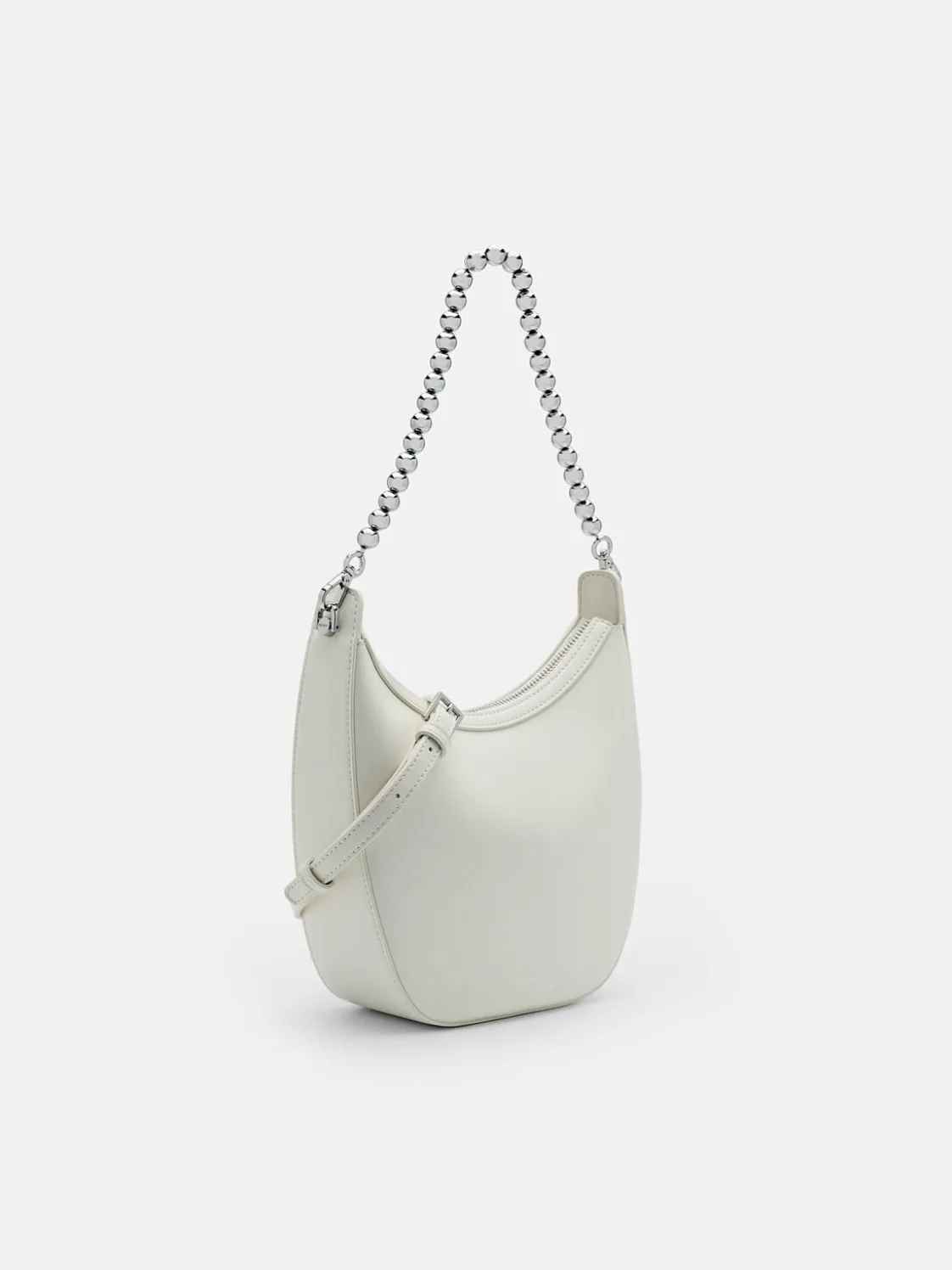Vivi Chain Shoulder Bag - Chalk