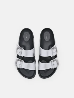 Women's Helix Sandals - Silver