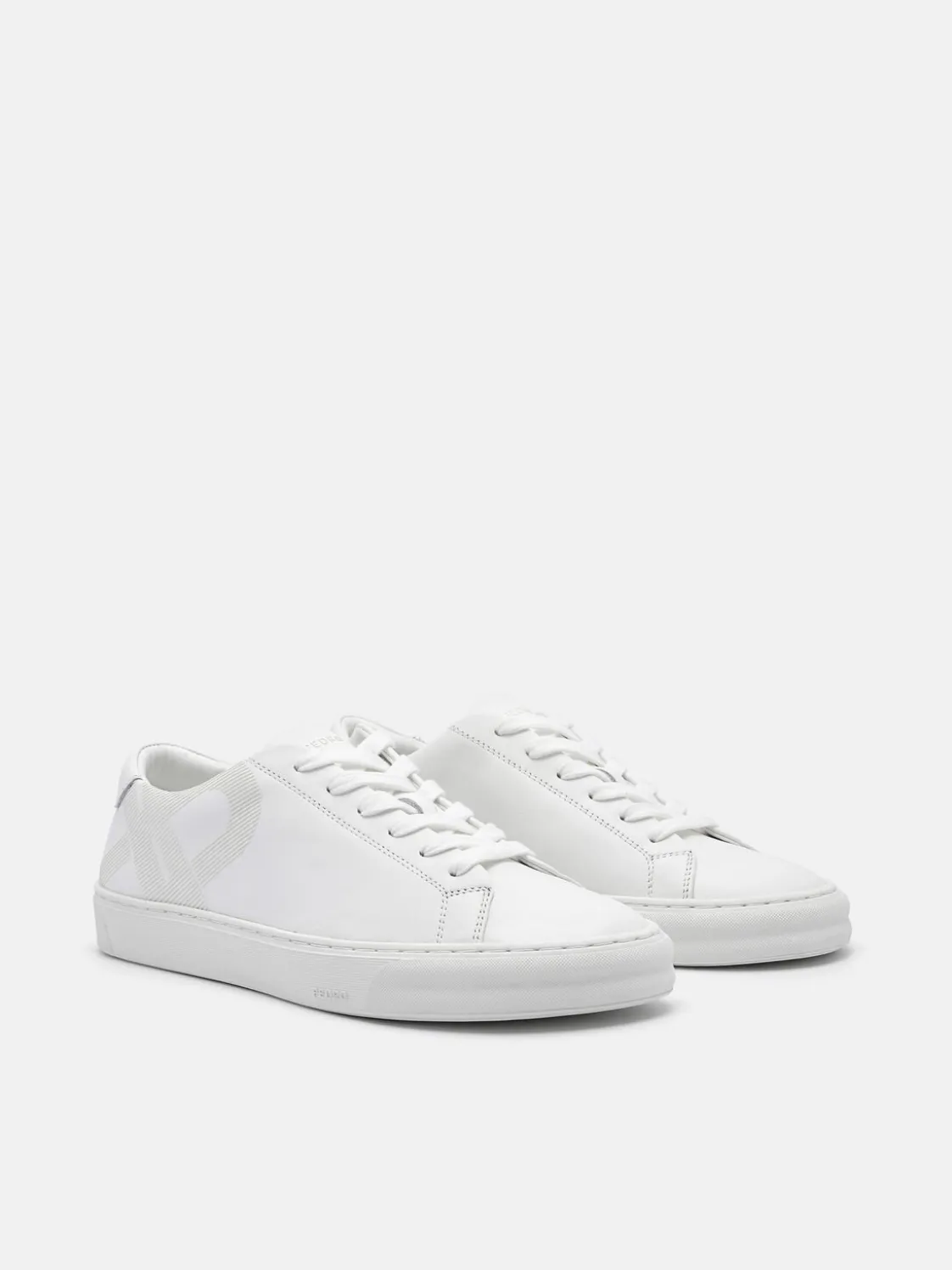 Women's Leather Sneakers - White