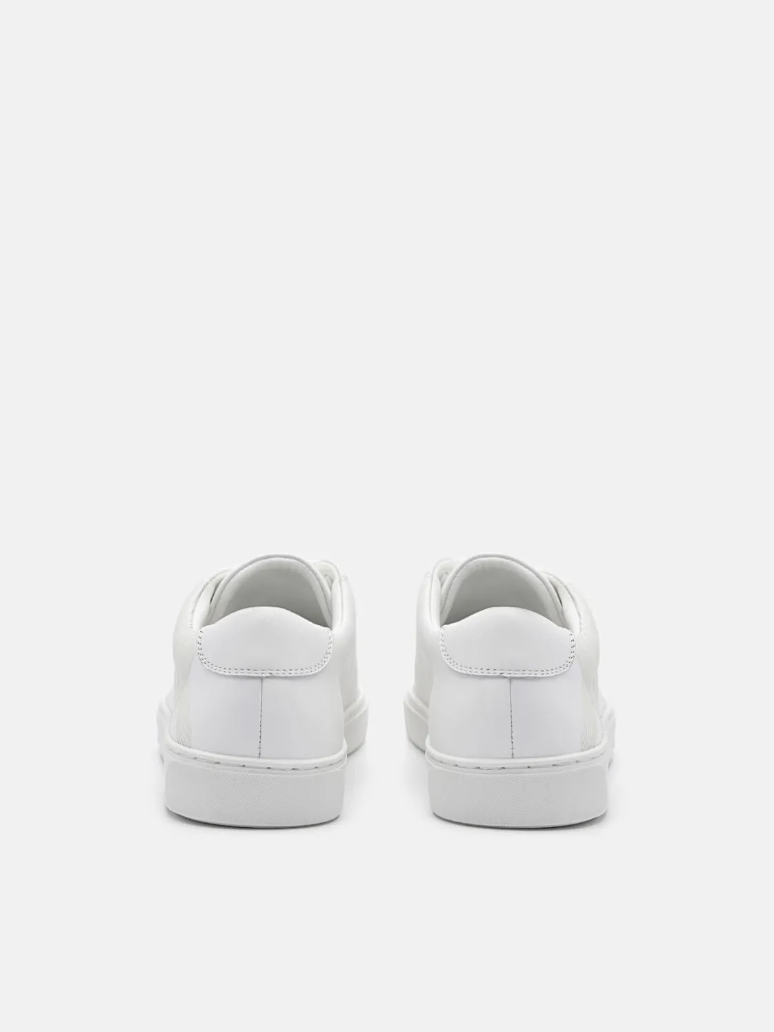 Women's Leather Sneakers - White