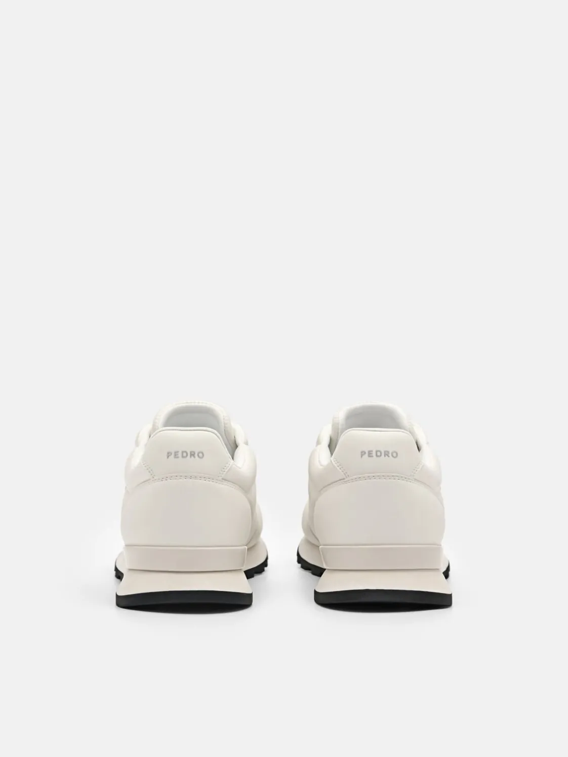 Women's Track Nylon Sneakers - White