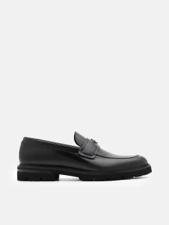 Wyatt Leather Loafers - Black