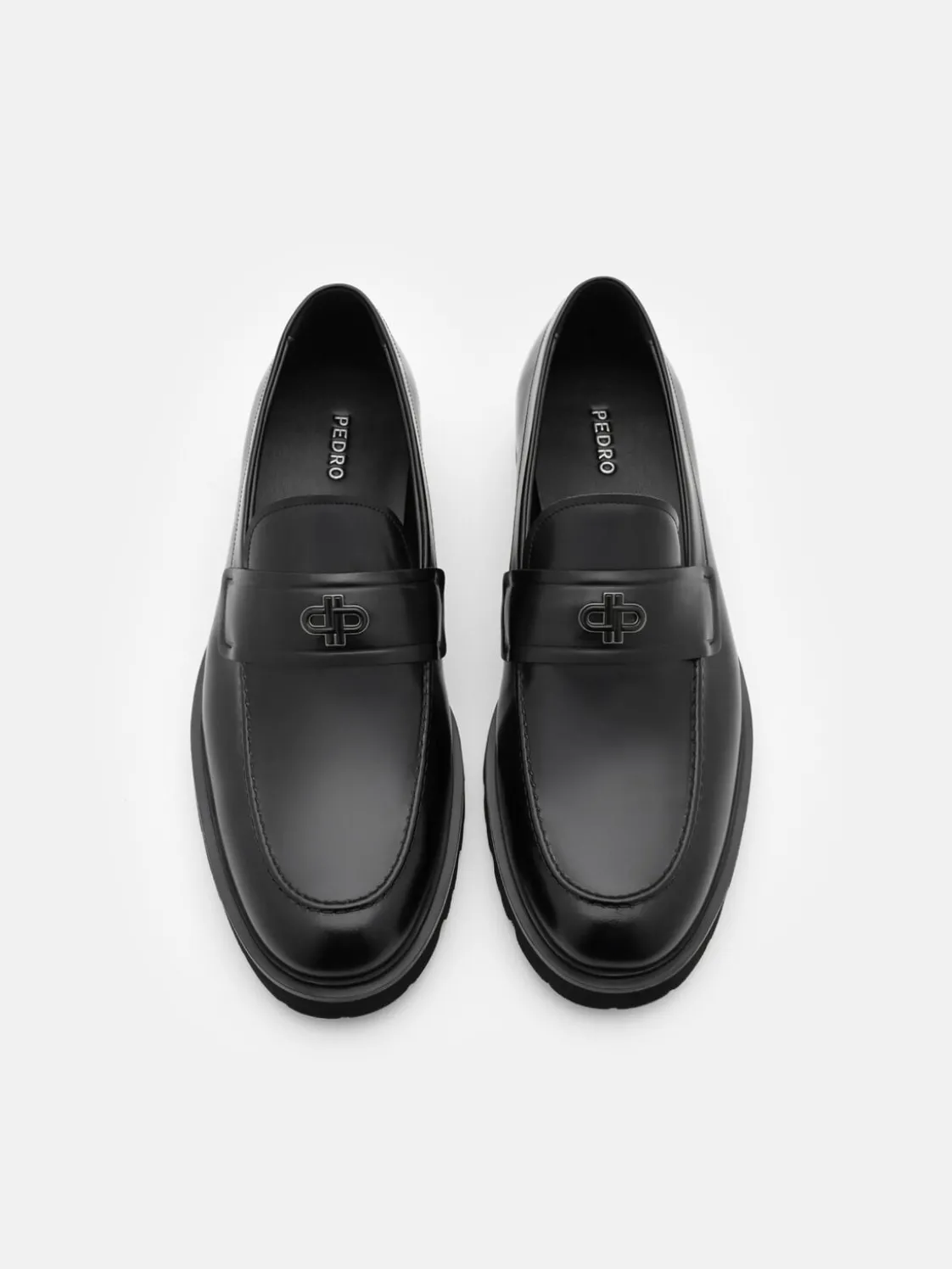 Wyatt Leather Loafers - Black