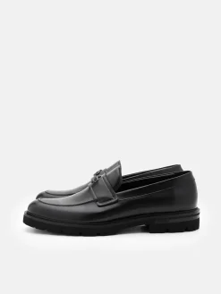 Wyatt Leather Loafers - Black