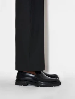 Wyatt Leather Loafers - Black